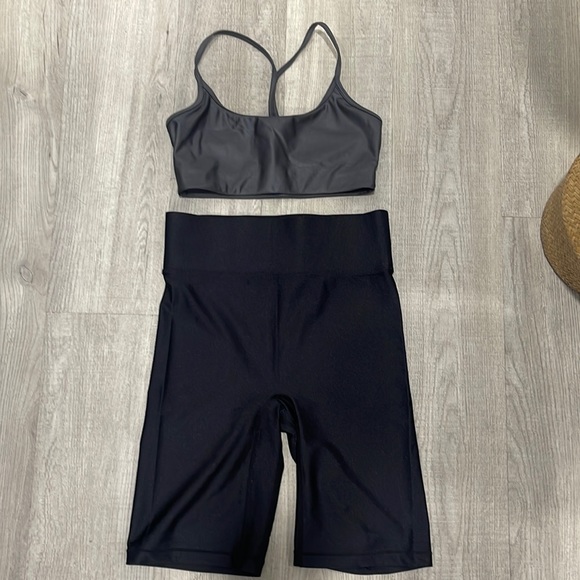 ALL ACCESS  Center Stage Biker Short in Black - Picture 9 of 10